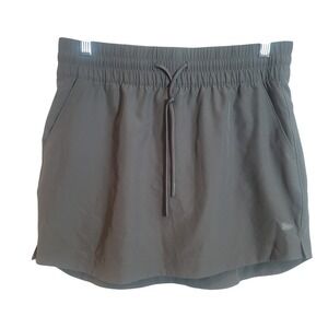 AFTCO Womens Medium Gray Skort Any Fish Any Water Performance Hiking Mesh Skirt